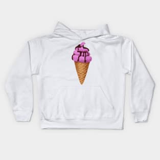 creamy icecream Kids Hoodie